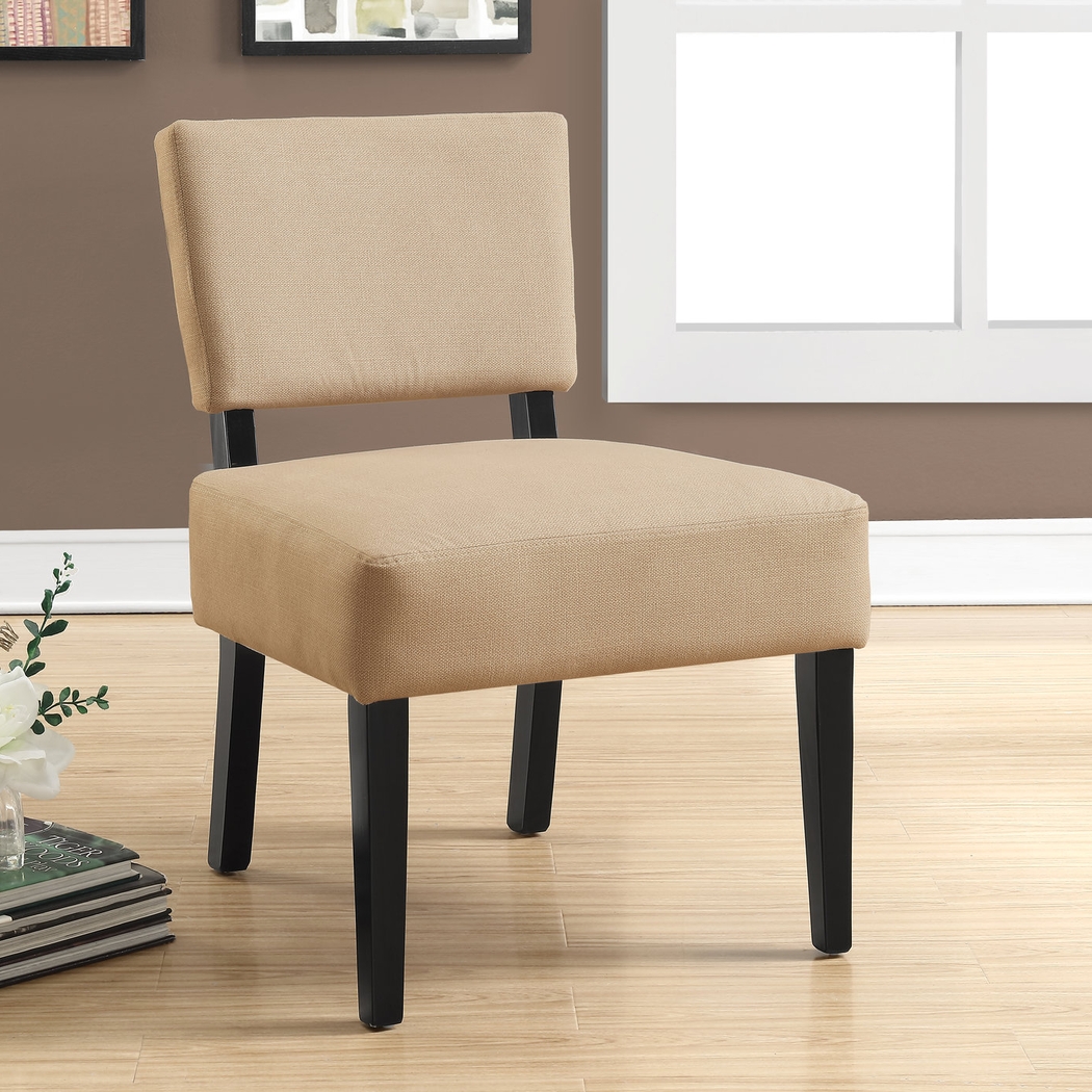 Crestover Beige Accent Chair - Thumbnail - Image 2
