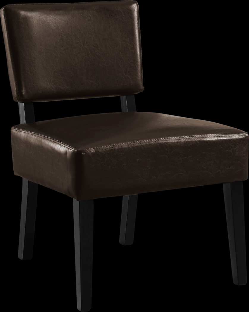 Crestover Chocolate Accent Chair - Thumbnail - Image 1