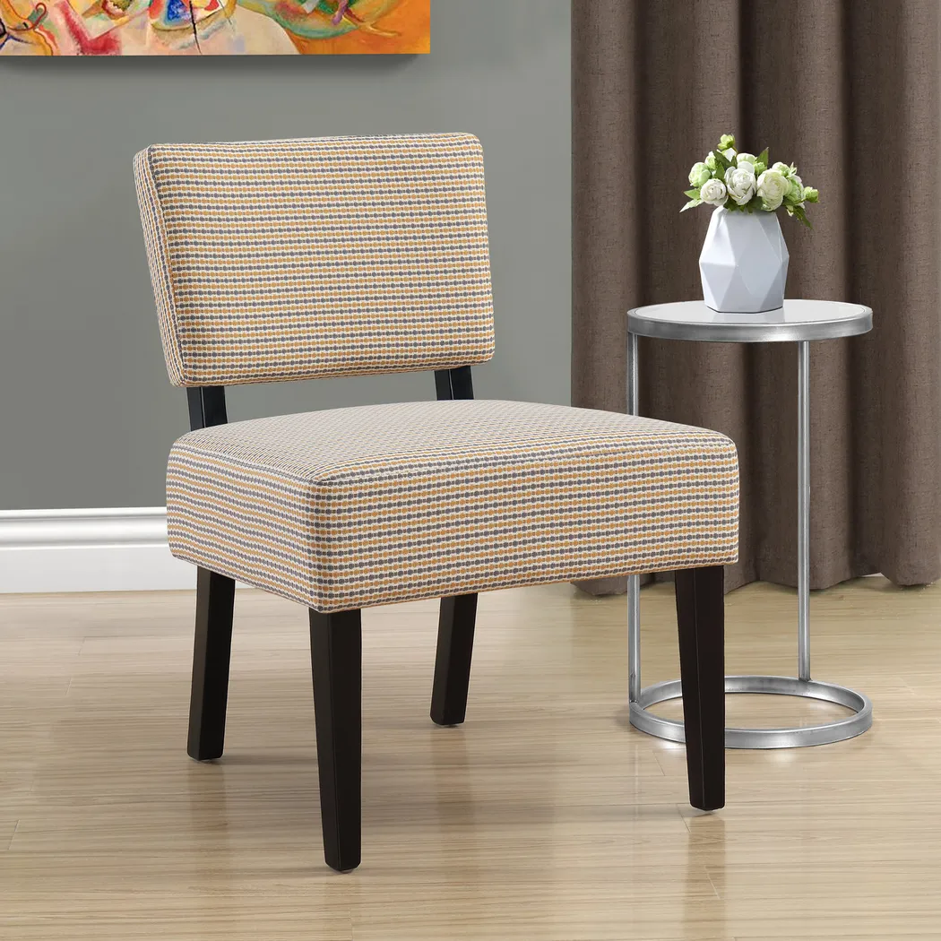 Crestover Gold Accent Chair - Thumbnail - Image 2