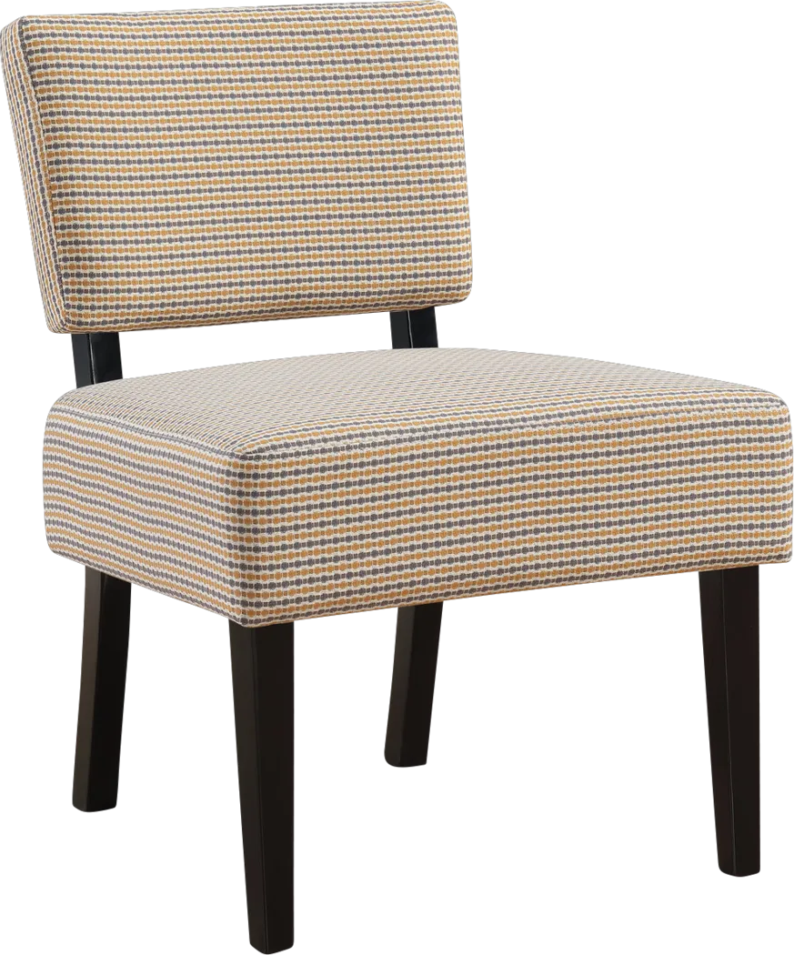 Crestover Gold Accent Chair - Thumbnail - Image 1