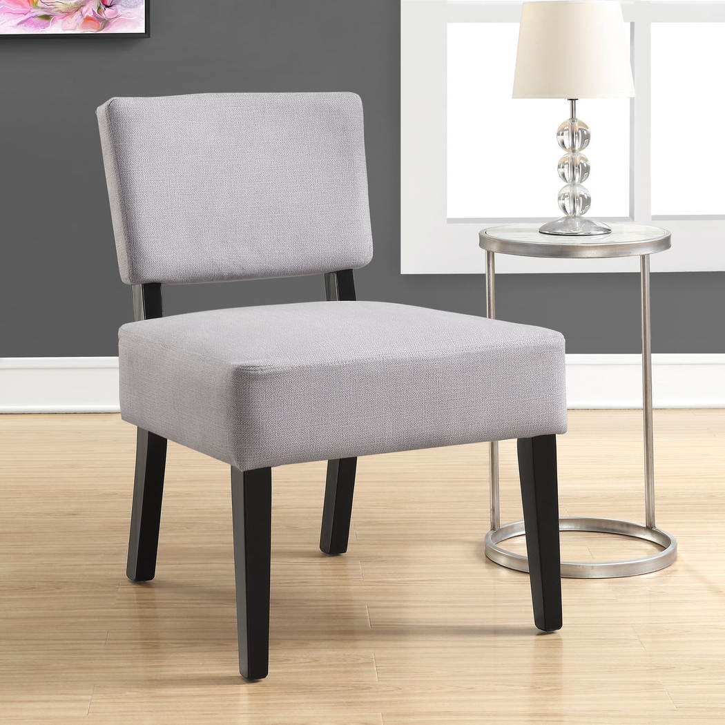 Crestover Gray Accent Chair - Thumbnail - Image 2