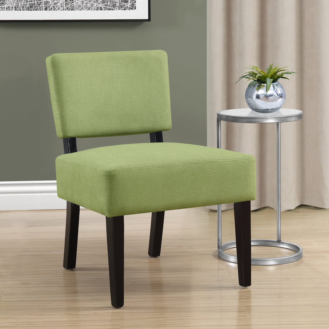 Crestover Green Accent Chair - Thumbnail - Image 2