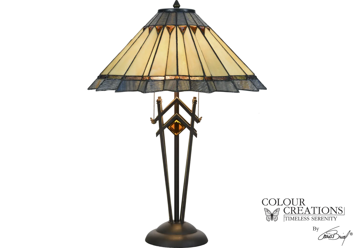 Crestridge Tiffany Style Lamp - Thumbnail - Image 1