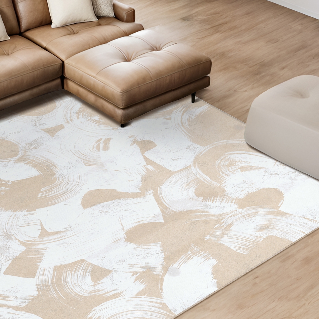 Crestsky Beige 7'7 x 10'5 Rug - Thumbnail - Image 3