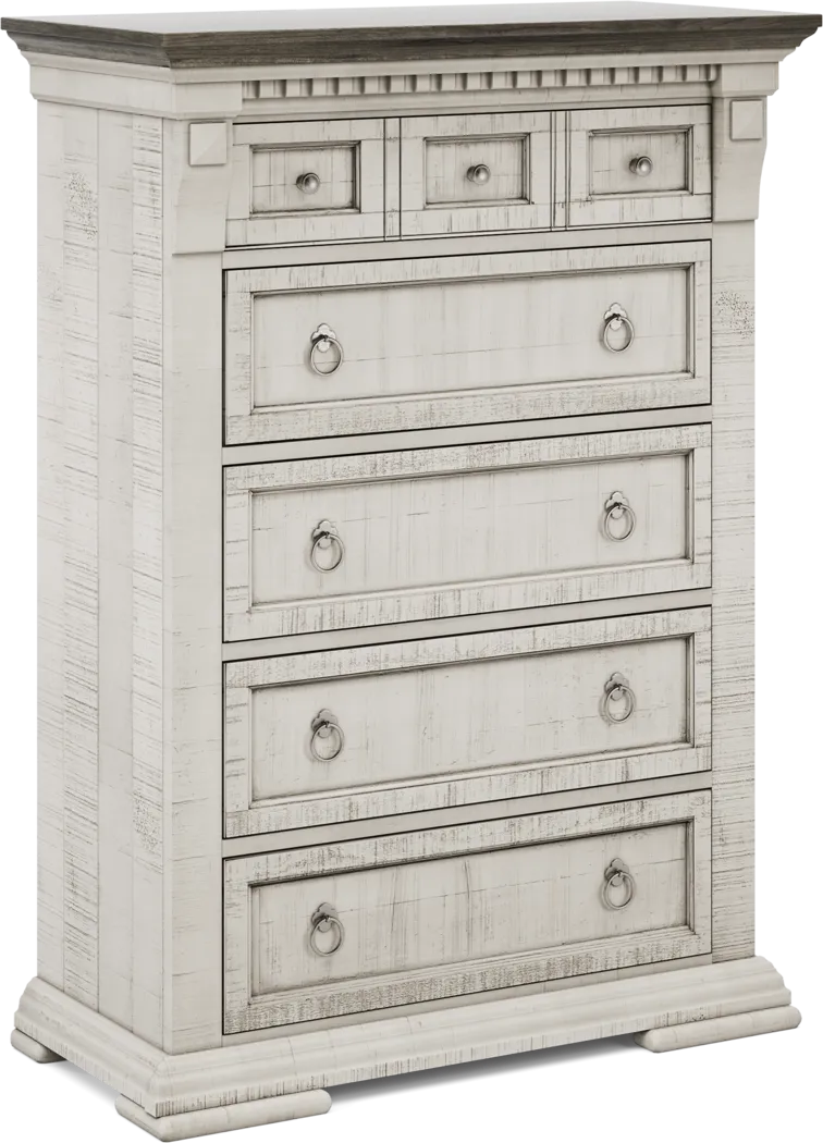 Crestwell Manor White Chest - Thumbnail - Image 2