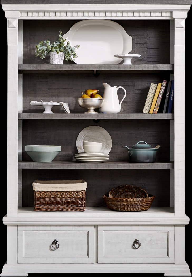 Crestwell Manor White China Cabinet - Thumbnail - Image 3