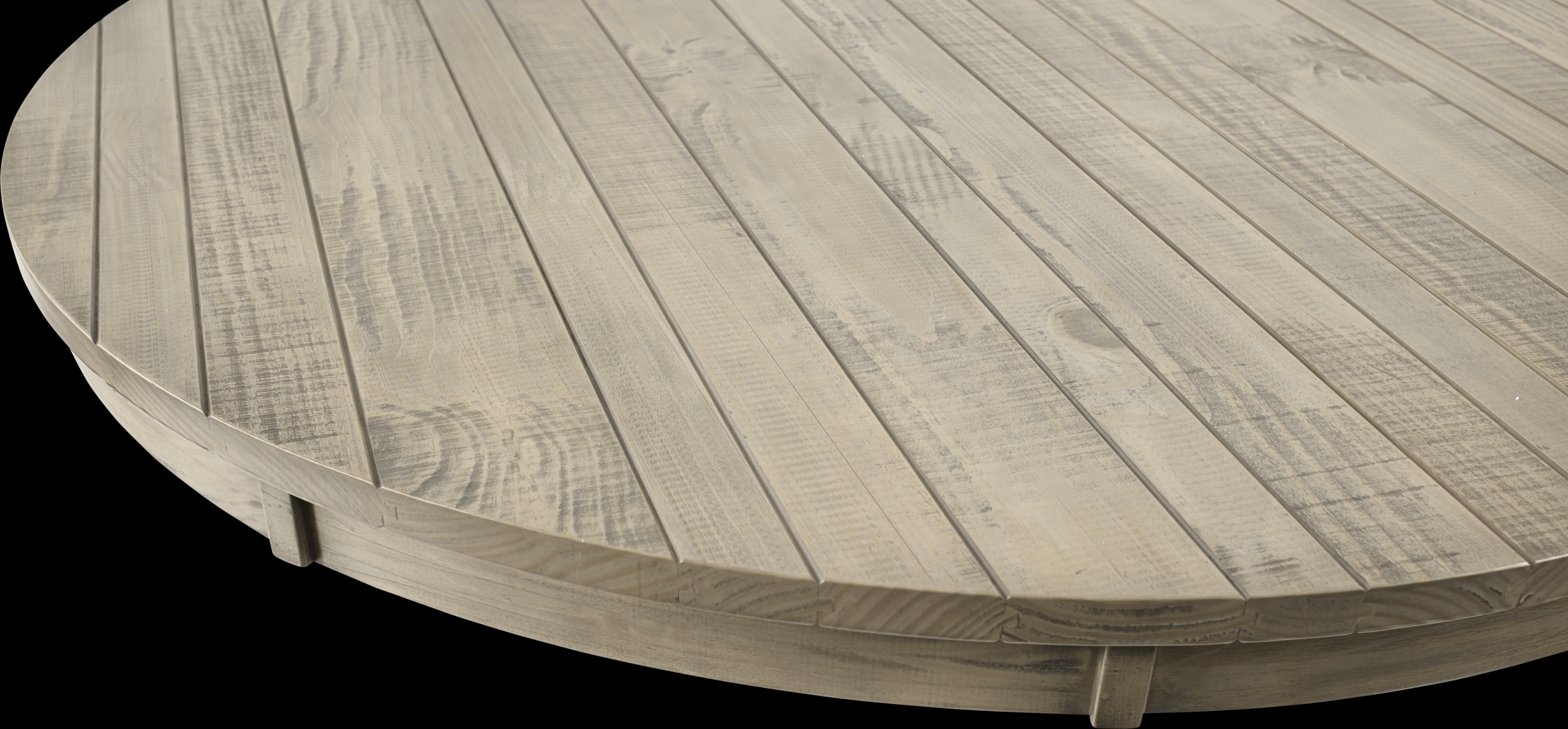 Crestwood Creek Gray Round Dining Table - Thumbnail - Image 2