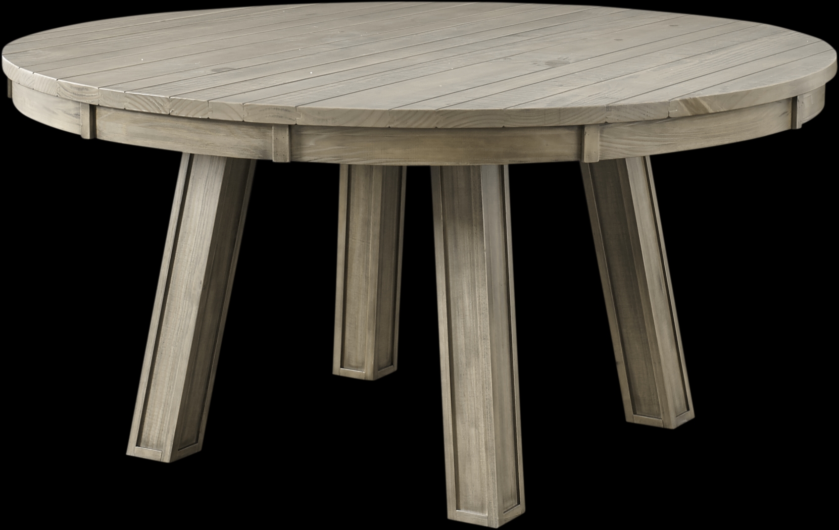 Crestwood Creek Gray Round Dining Table - Thumbnail - Image 1