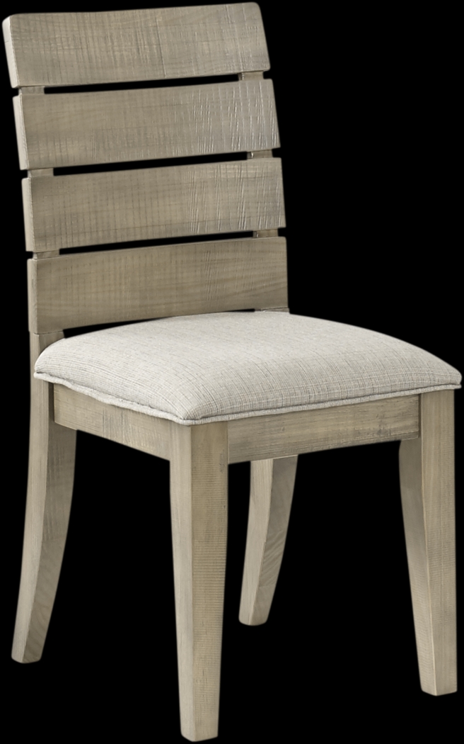 Crestwood Creek Gray Side Chair - Thumbnail - Image 1