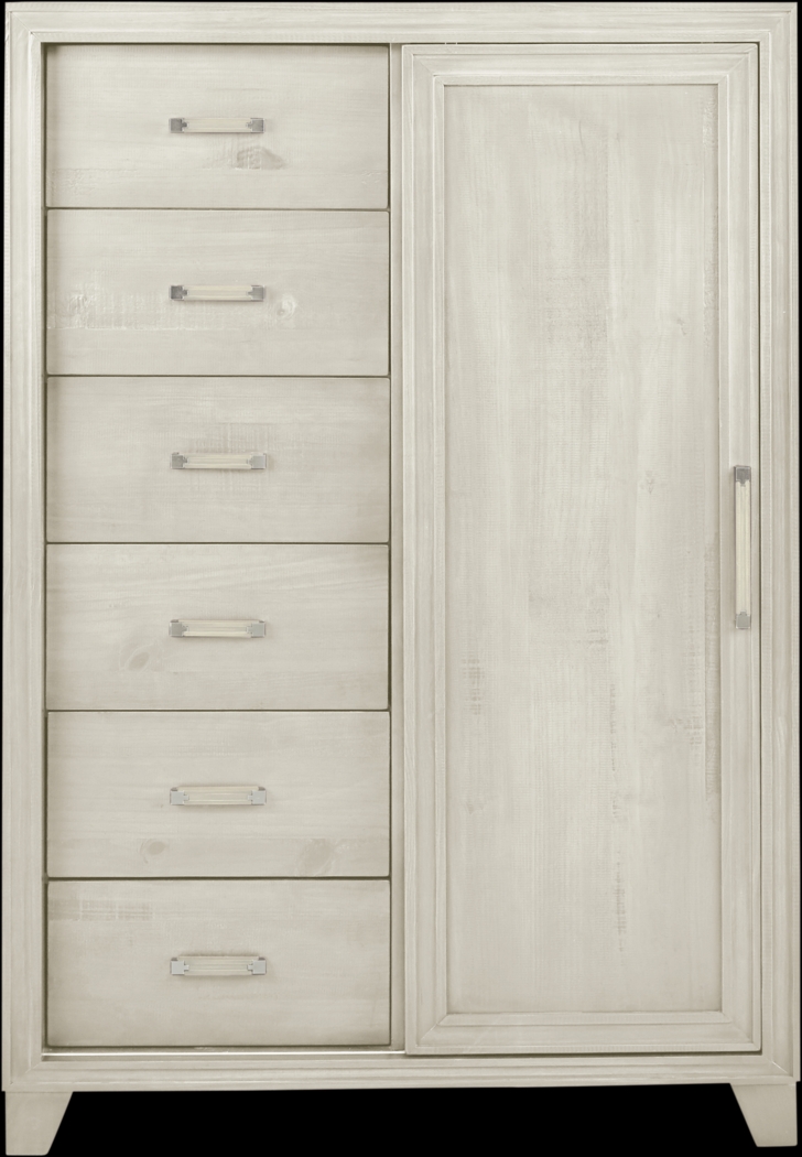 Crestwood Creek Ivory Gentleman's Chest - Thumbnail - Image 1