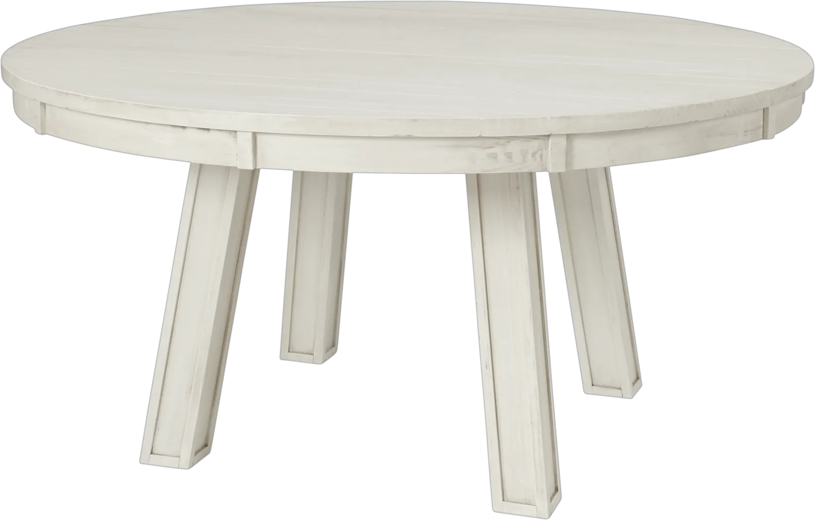 Crestwood Creek Ivory Round Dining Table - Thumbnail - Image 1