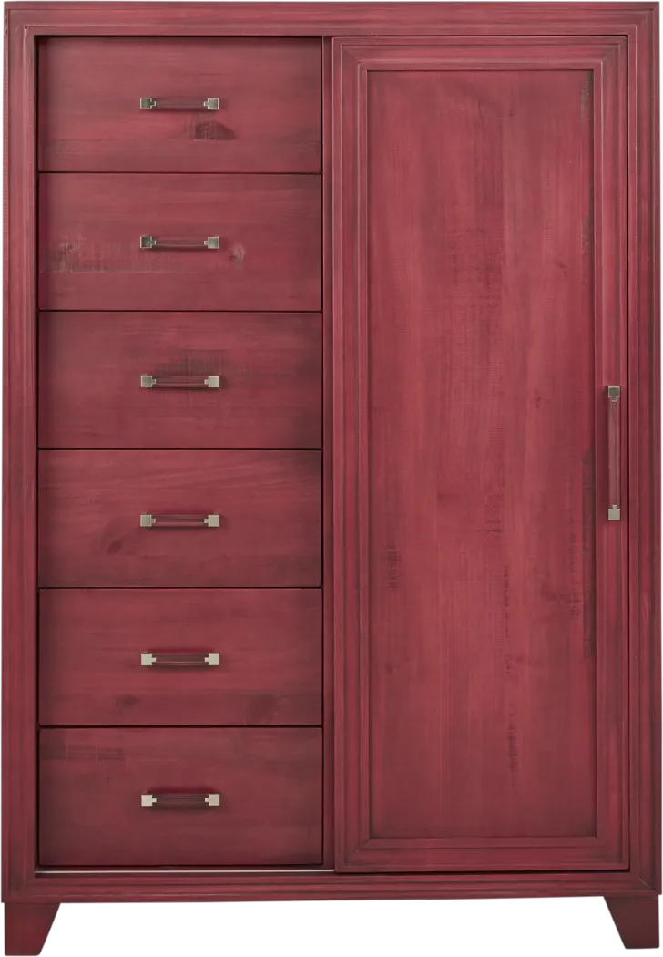 Crestwood Creek Red Gentleman's Chest - Thumbnail - Image 1