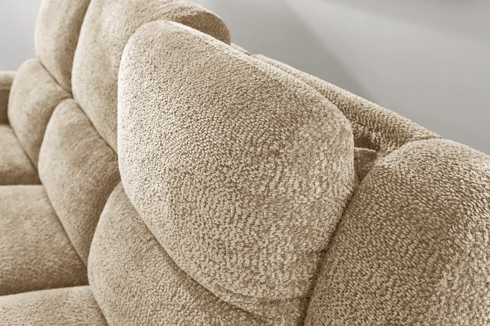 Crestwood Tan 5 Pc Reclining Living Room with Dual Power Reclining Sofa - Thumbnail - Image 7