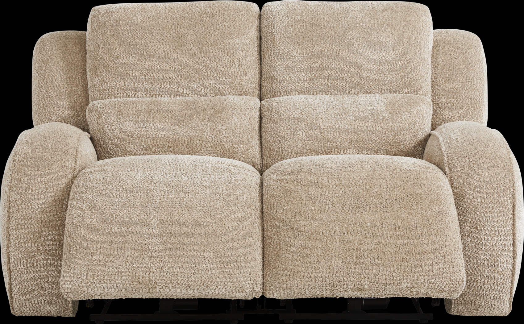 Crestwood Tan Reclining Loveseat - Thumbnail - Image 1