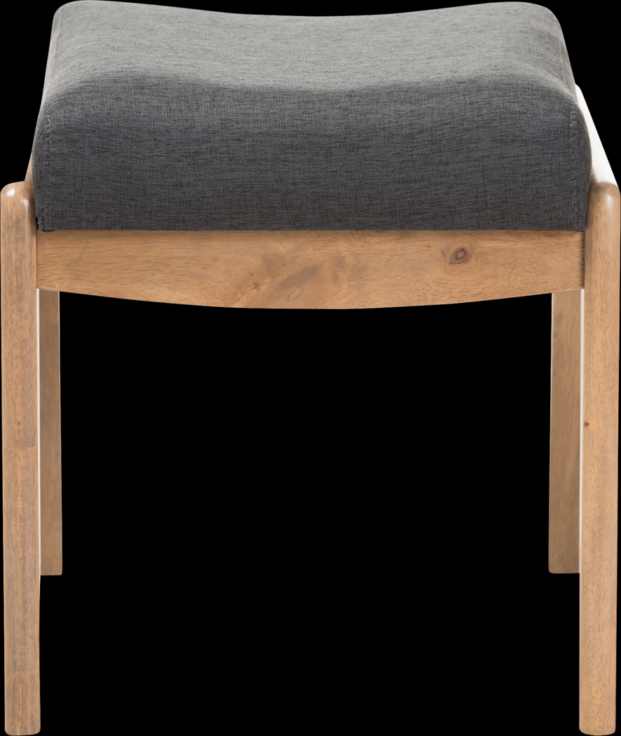 Creswell Gray Ottoman - Thumbnail - Image 3