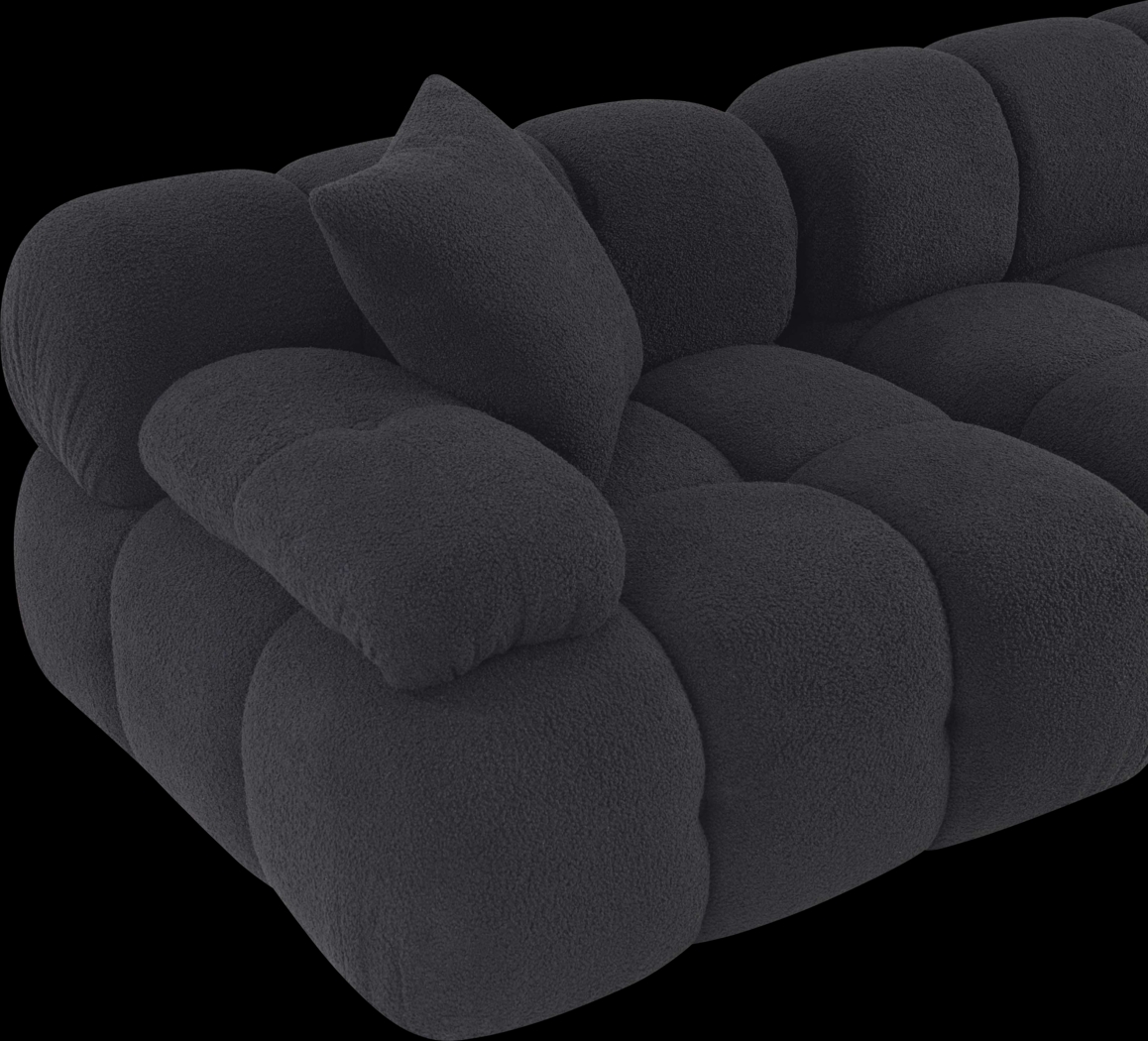 Crianza Black Loveseat - Thumbnail - Image 2