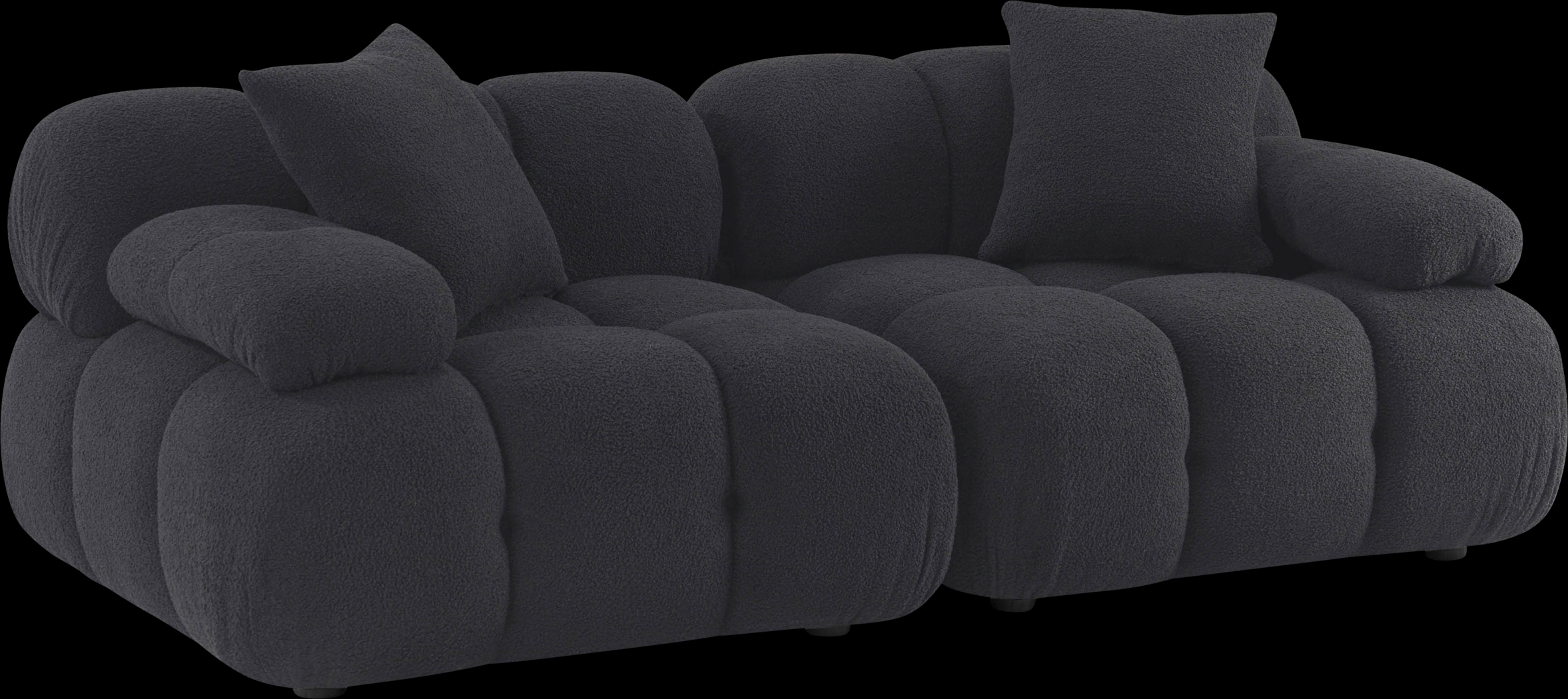Crianza Black Loveseat - Thumbnail - Image 1