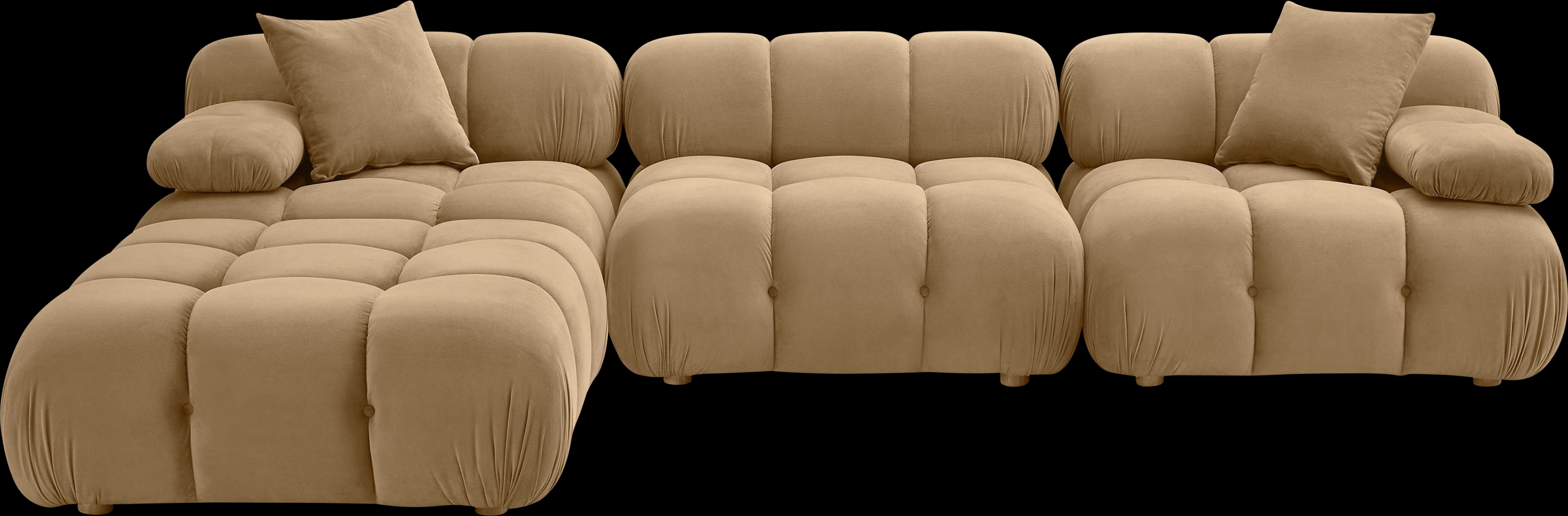 Crianza Brown 4 Pc Sectional - Thumbnail - Image 3