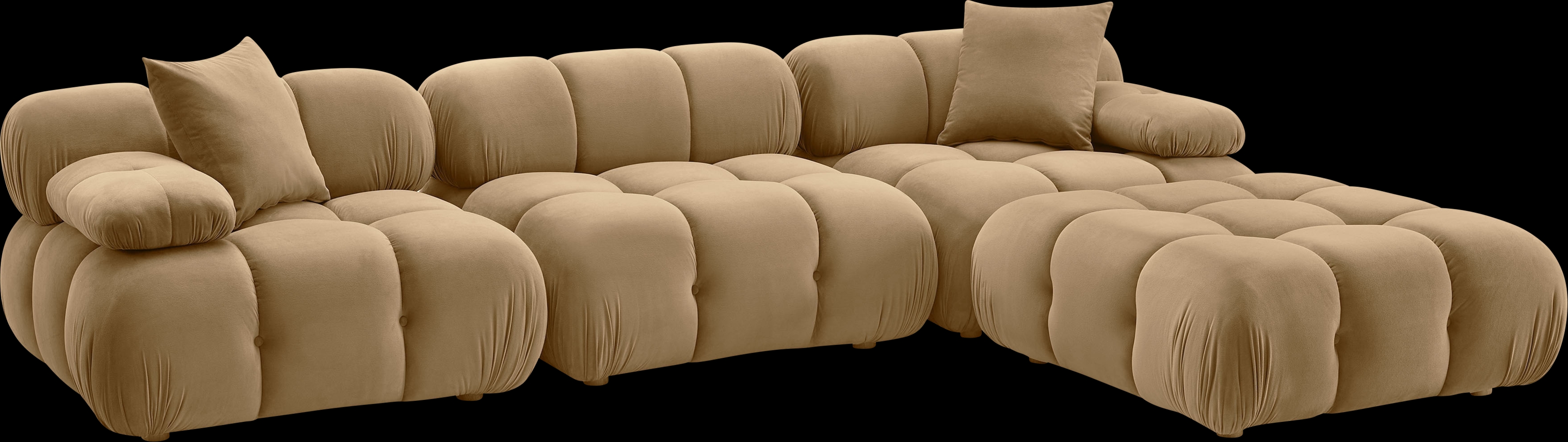 Crianza Brown 4 Pc Sectional - Thumbnail - Image 1