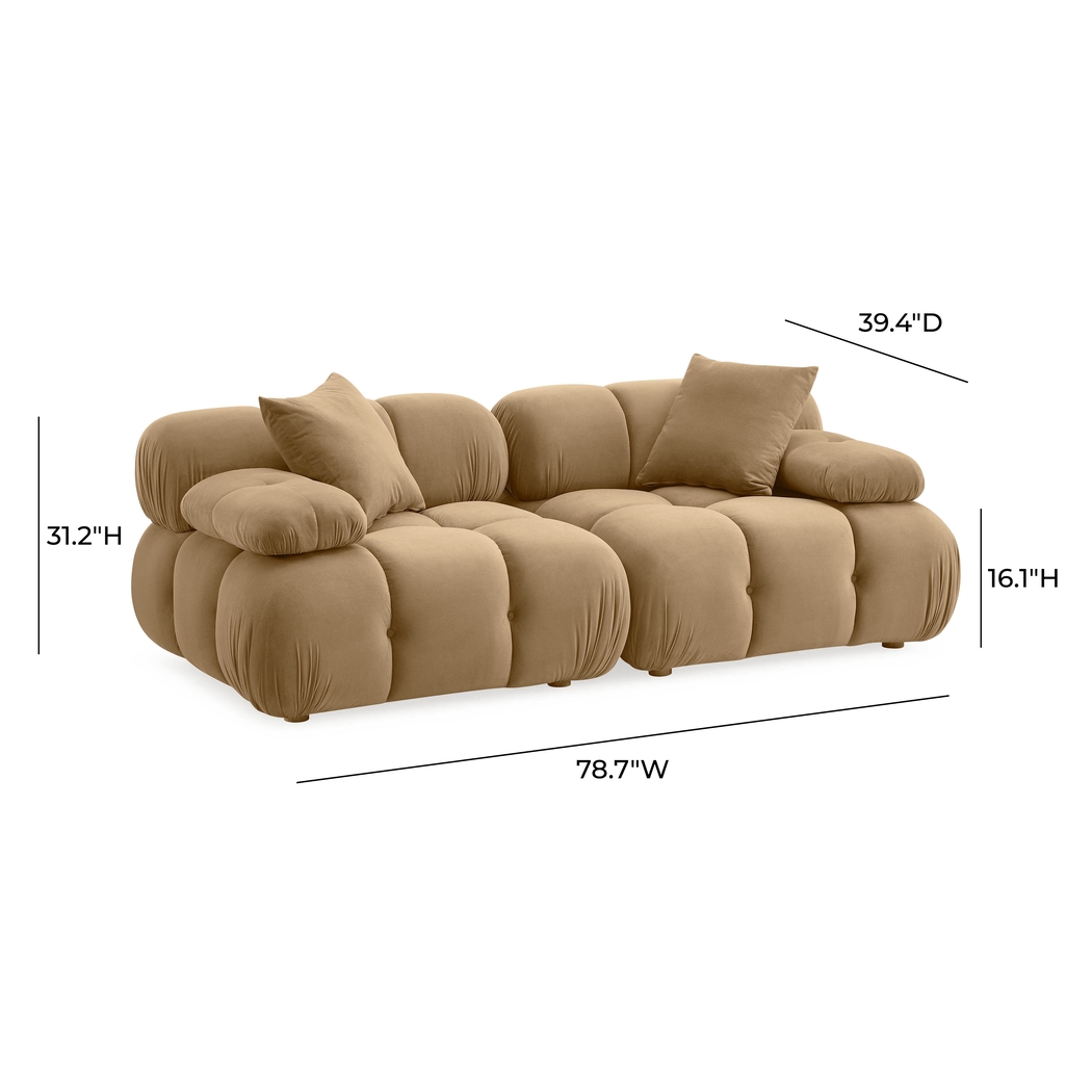 Crianza Brown Loveseat - Thumbnail - Image 5