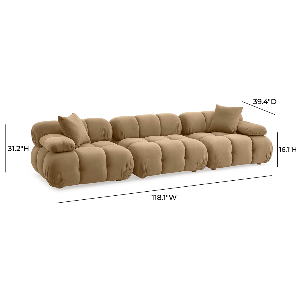 Crianza Brown Sofa - Thumbnail - Image 6