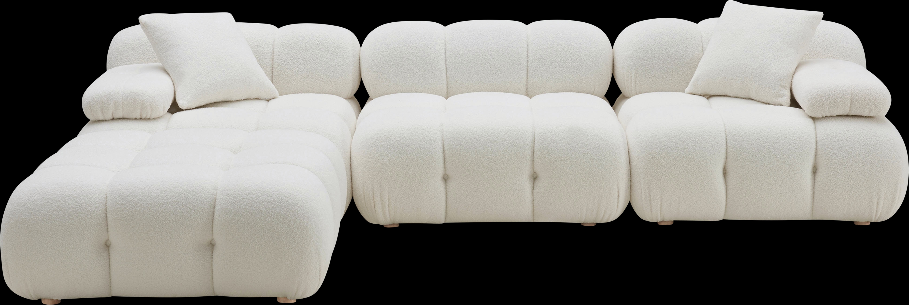 Crianza Cream 4 Pc Sectional - Thumbnail - Image 6