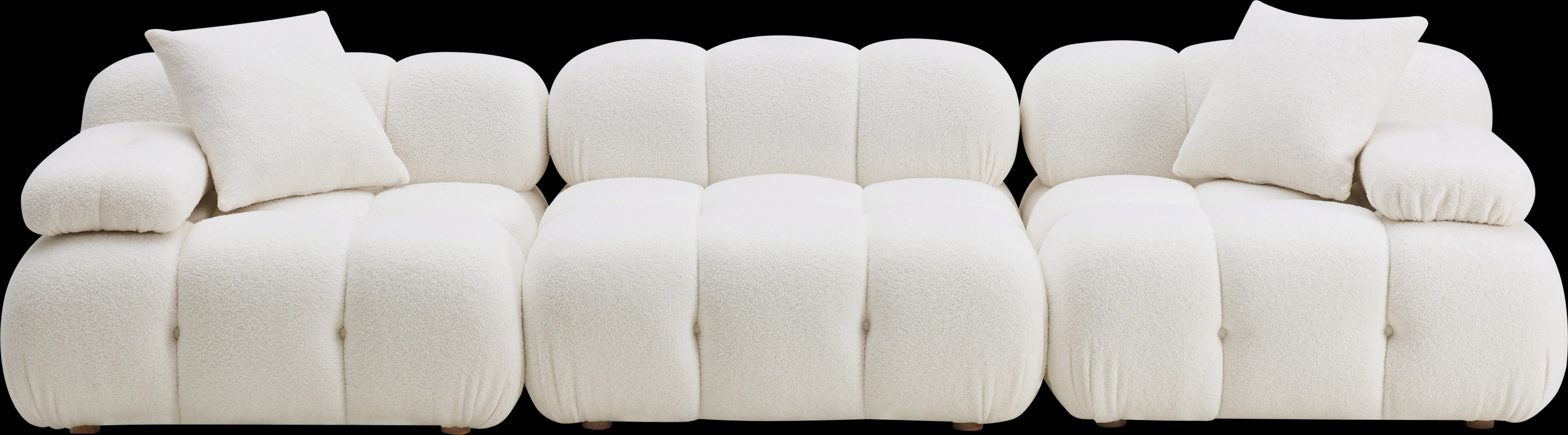 Crianza Cream Sofa - Thumbnail - Image 3