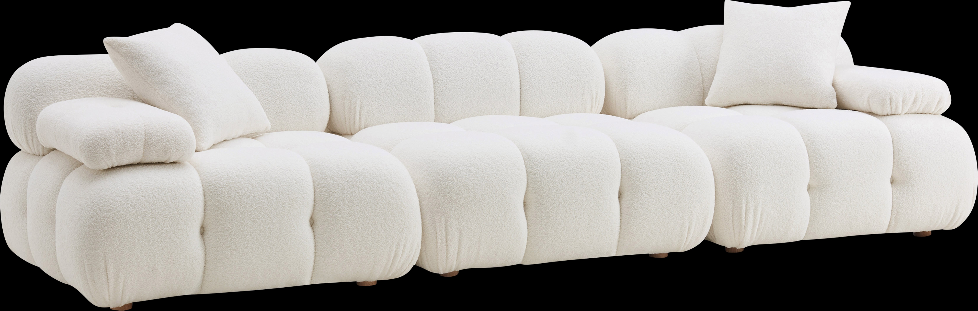 Crianza Cream Sofa - Thumbnail - Image 1