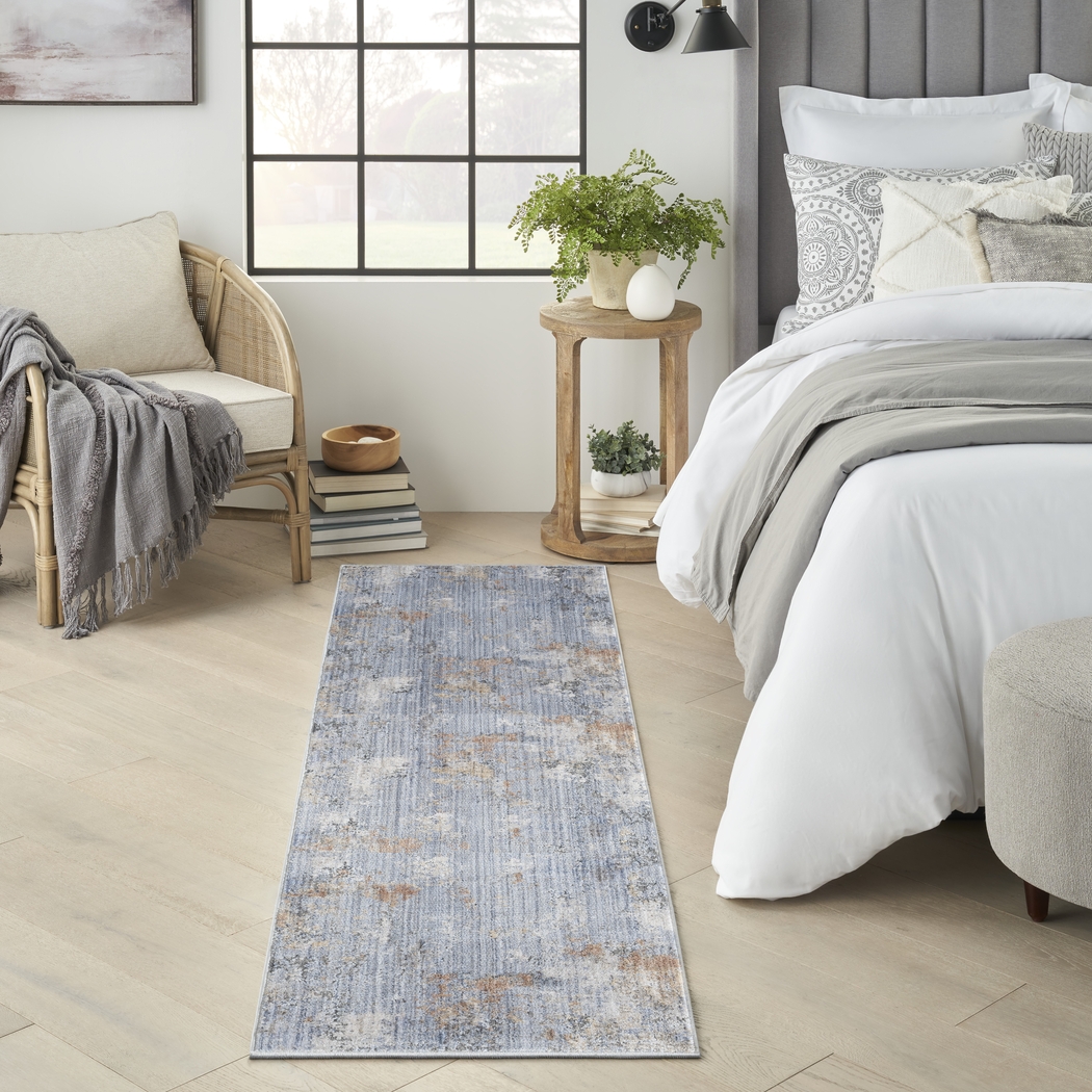 Crique Gray 2'2 x 8' Runner Rug - Thumbnail - Image 2