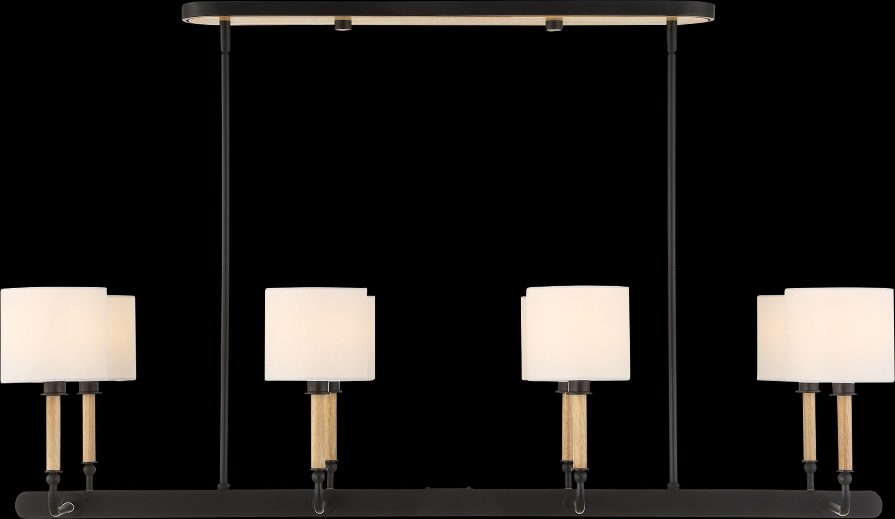 Cristover Black Chandelier - Thumbnail - Image 1