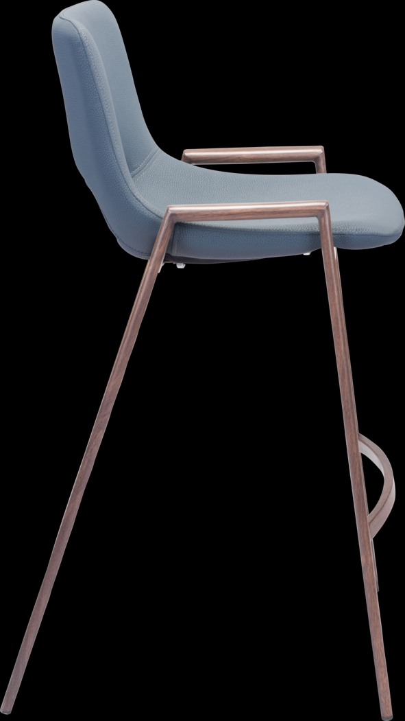 Cristway Gray Counter Stool, Set of 2 - Thumbnail - Image 3