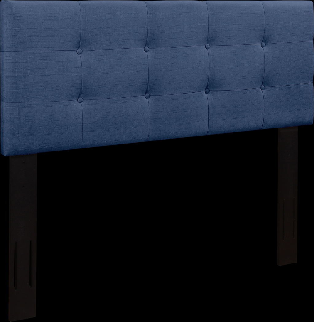 Criswell Blue Full/Queen Upholstered Headboard - Thumbnail - Image 2