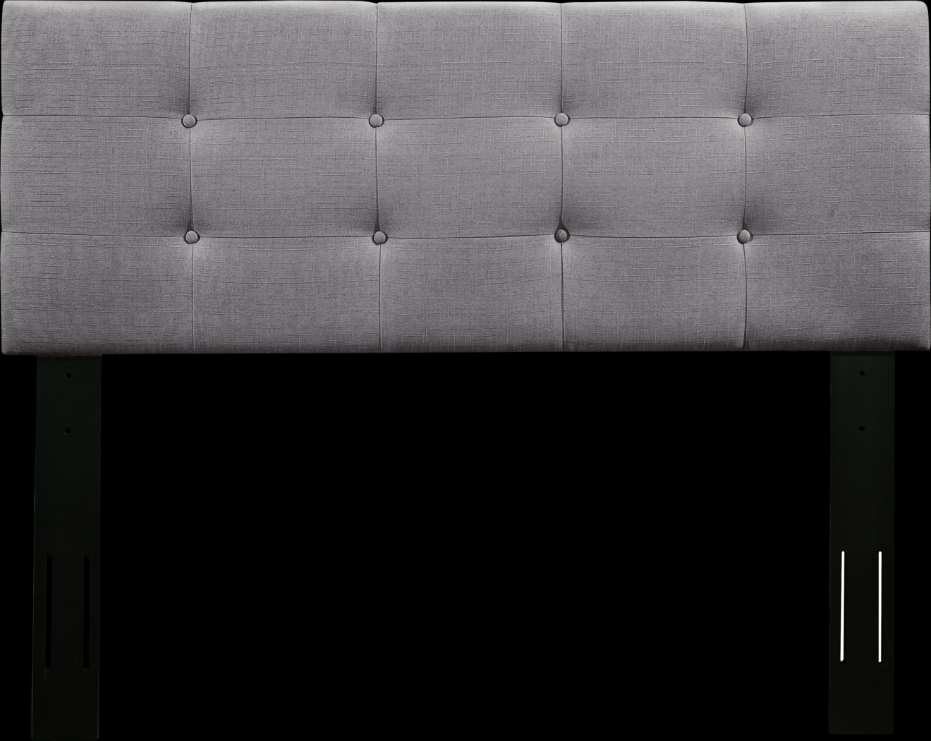 Criswell Gray Full/Queen Upholstered Headboard - Thumbnail - Image 1