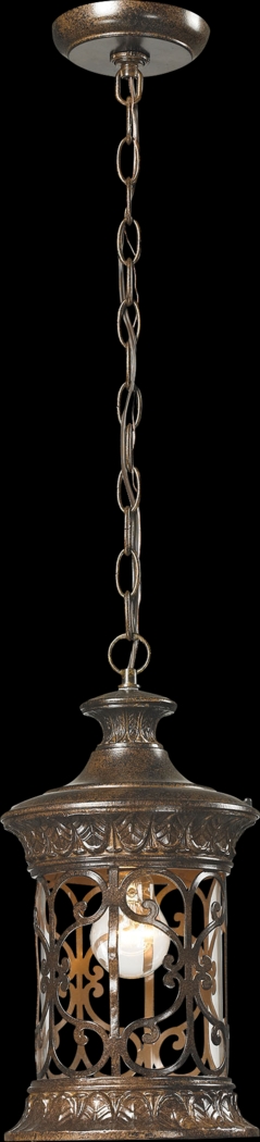Crofton Brown Outdoor Chandelier - Thumbnail - Image 1