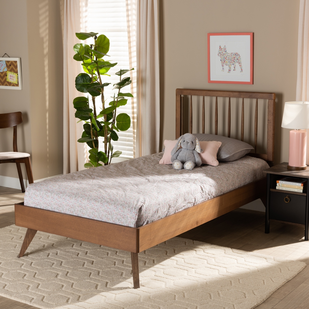 Croftwood Brown Twin Bed - Thumbnail - Image 7