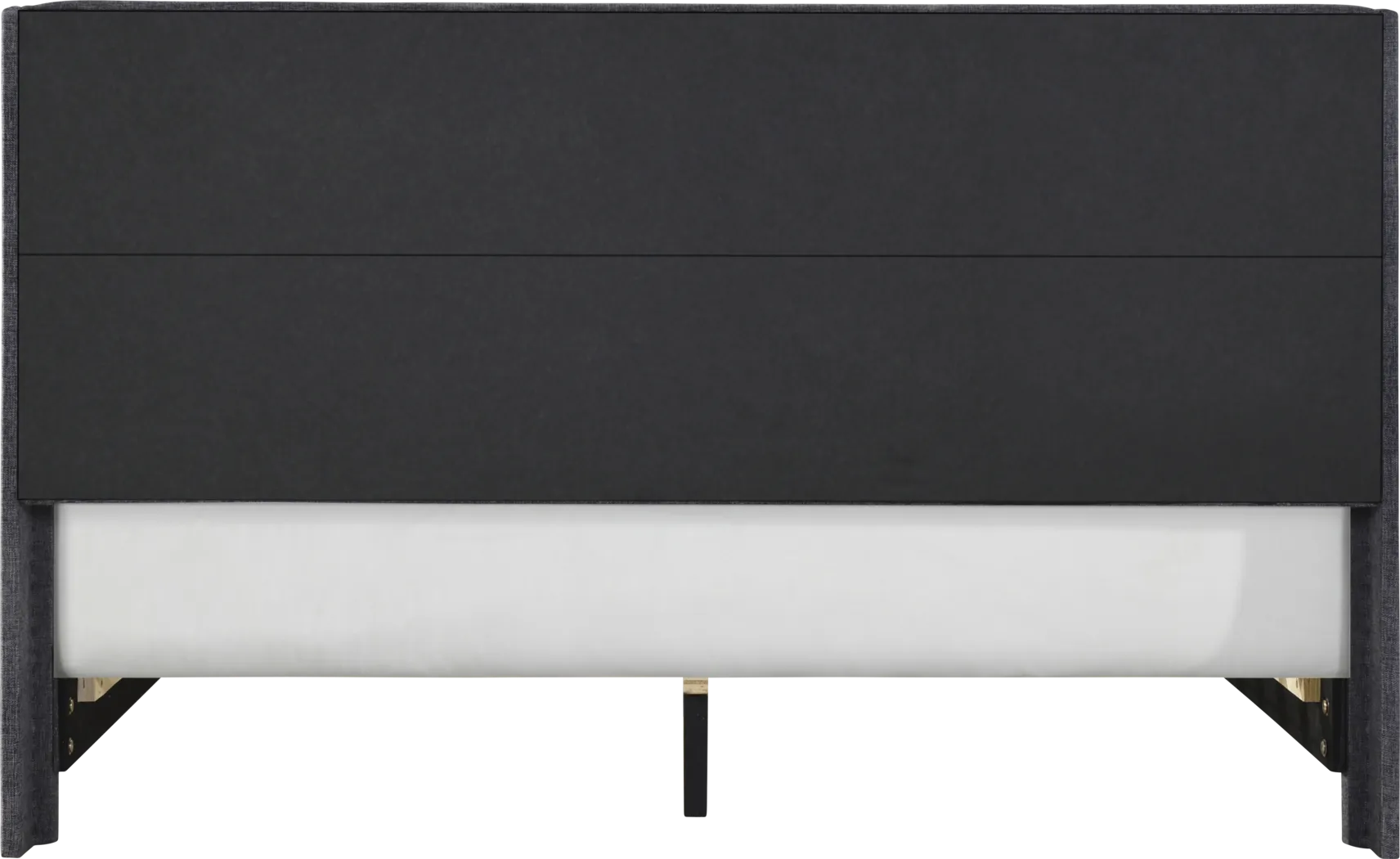 Cromwell Gray King Platform Bed - Thumbnail - Image 3