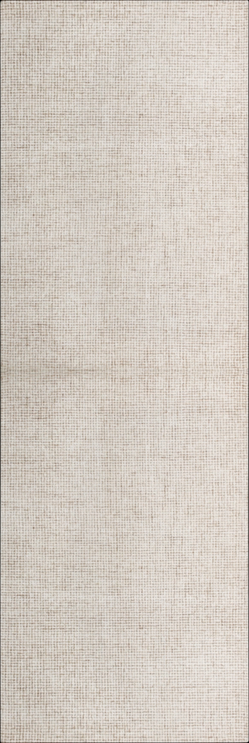 Croor Beige 2'6 x 8' Runner Rug - Thumbnail - Image 1