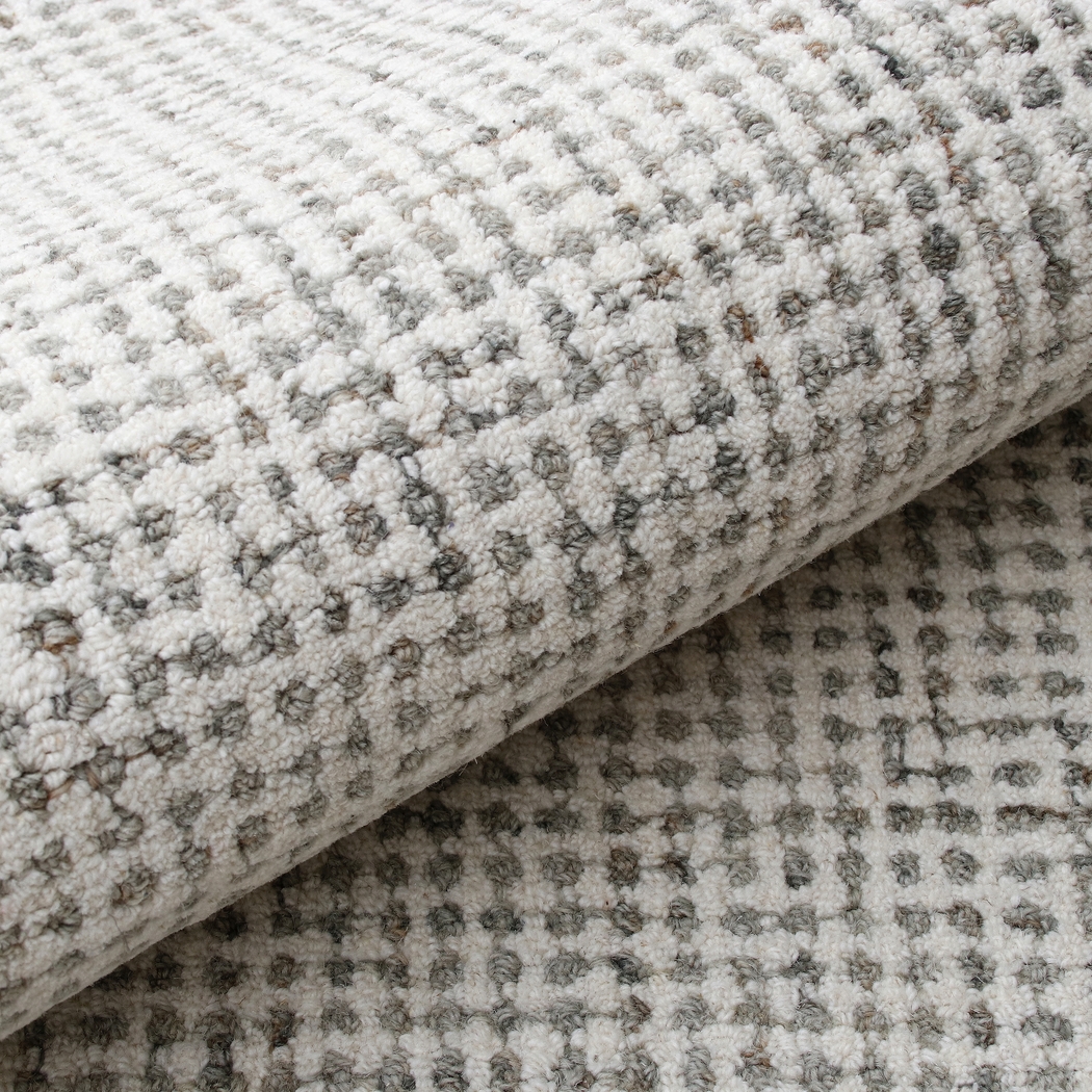 Croor Gray 2'6 x 8' Runner Rug - Thumbnail - Image 4