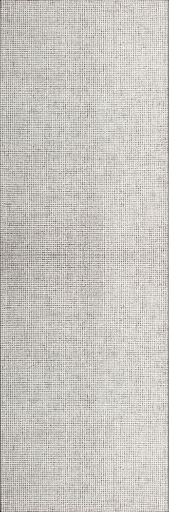 Croor Gray 2'6 x 8' Runner Rug - Thumbnail - Image 1