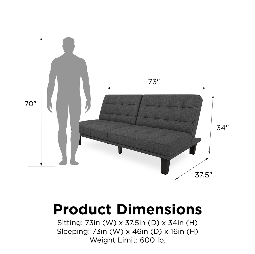 Cropp Gray Futon - Thumbnail - Image 19