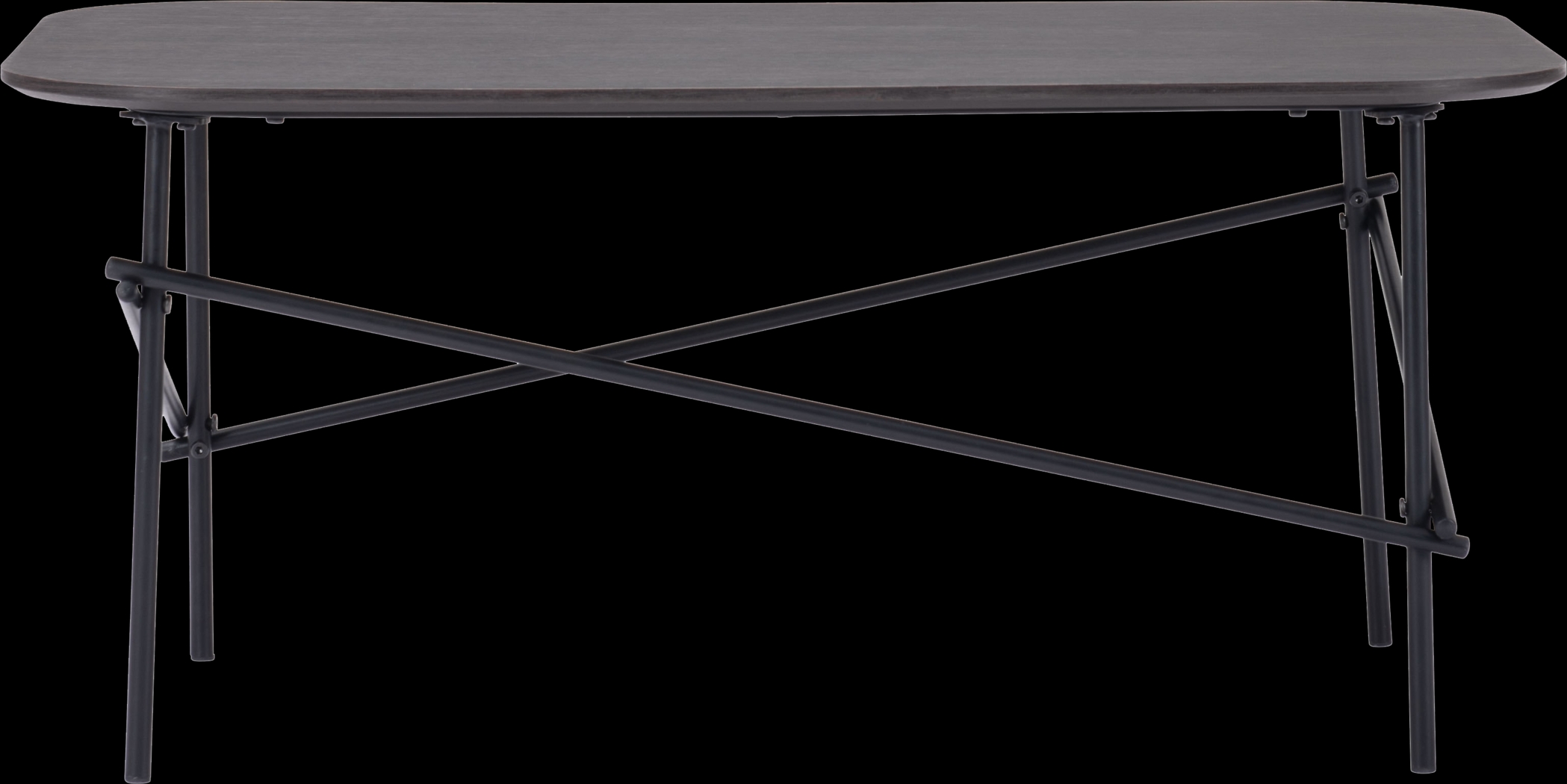 Croshaw Dark Brown Cocktail Table - Thumbnail - Image 4