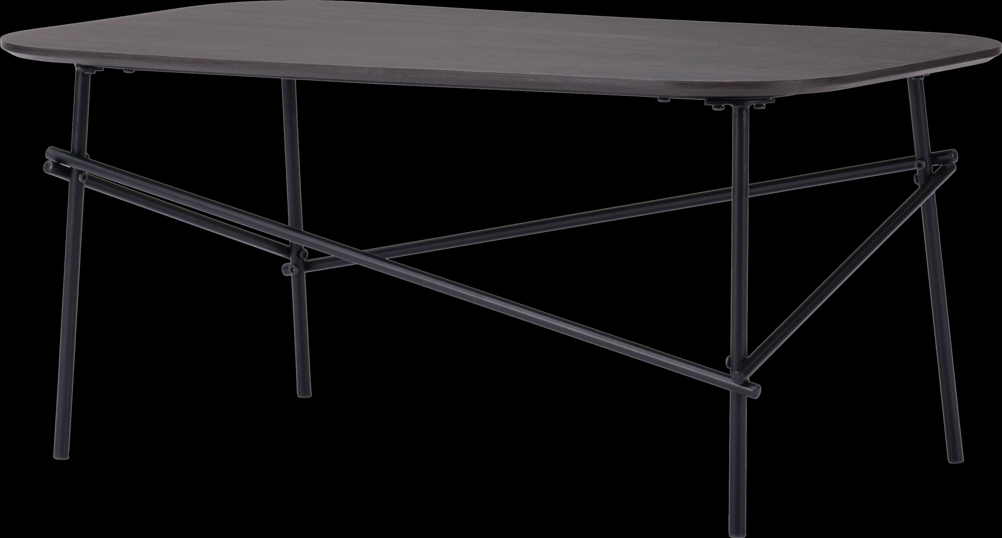 Croshaw Dark Brown Cocktail Table - Thumbnail - Image 5