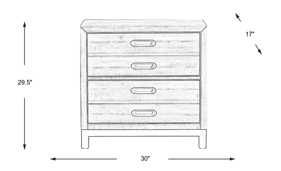 Dimension Image. Please refer to the Dimension Tab on this page for dimension details.