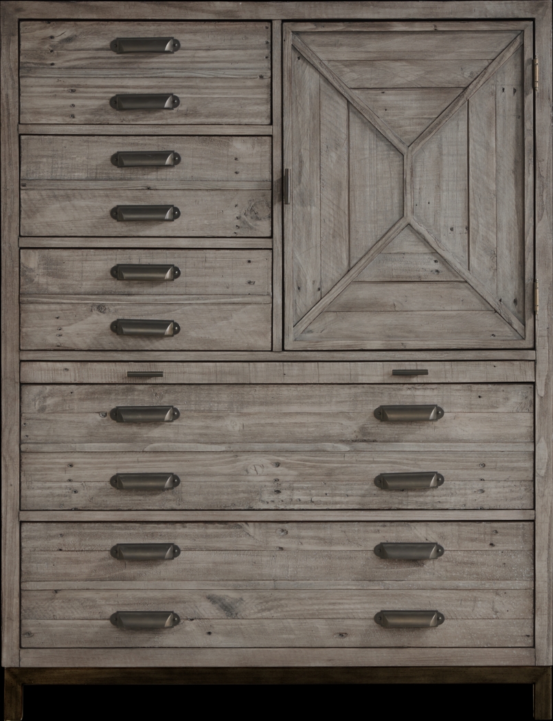 Crossgate Gray Door Chest - Thumbnail - Image 1