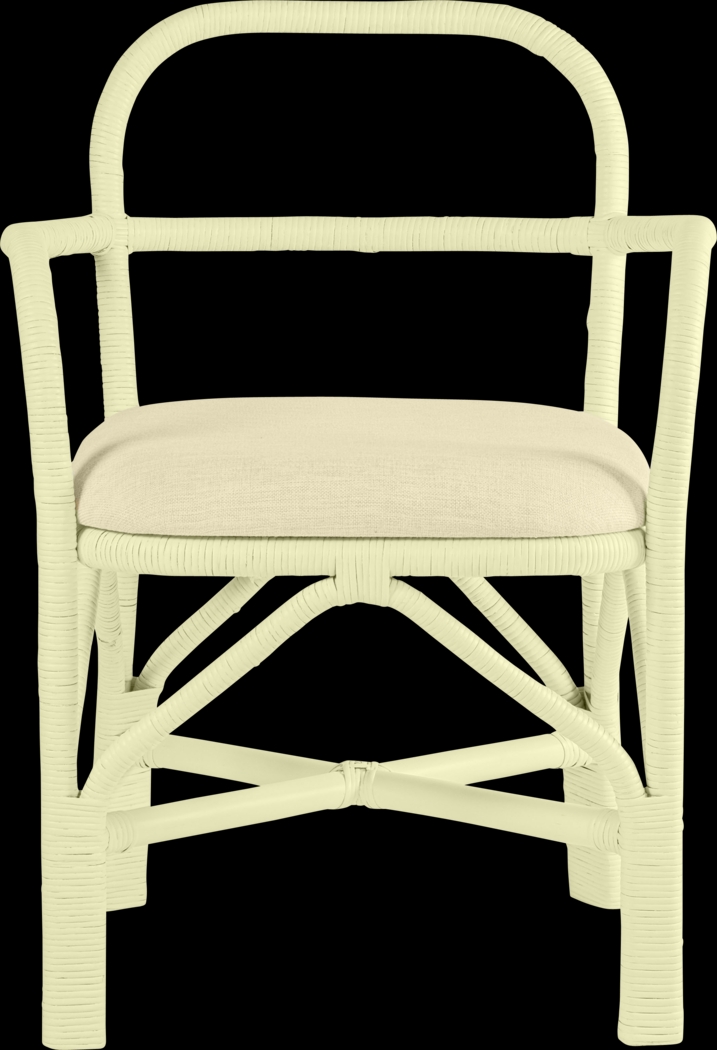 Crosskeys Cream Arm Chair - Thumbnail - Image 3