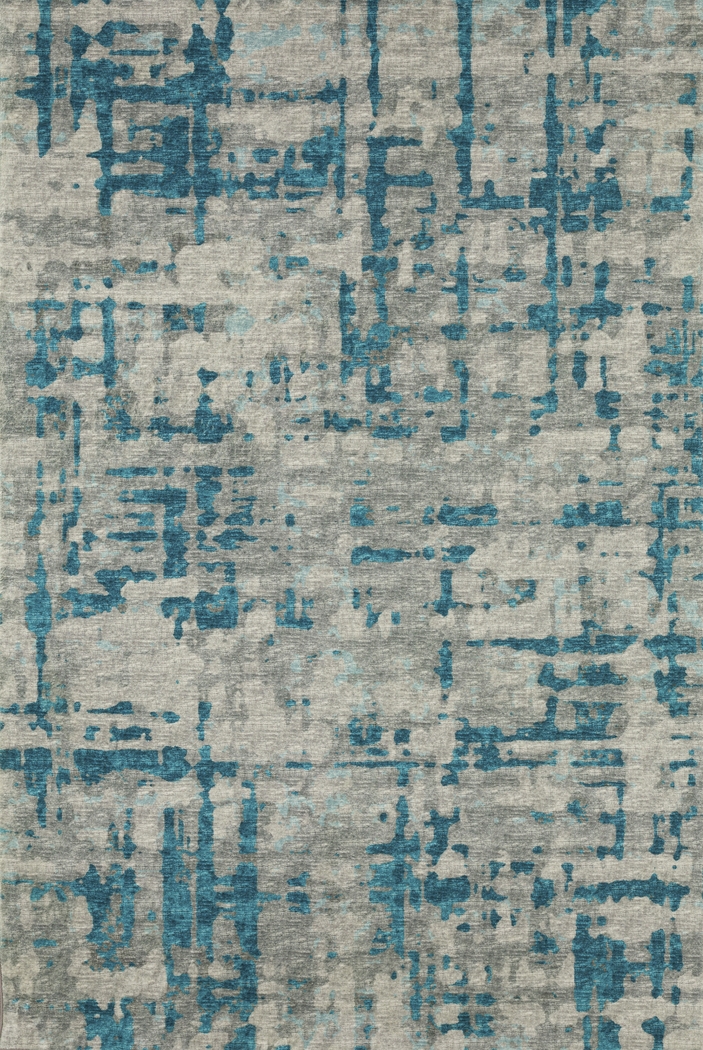 Crossroads Teal 5' x 8' Rug - Thumbnail - Image 1