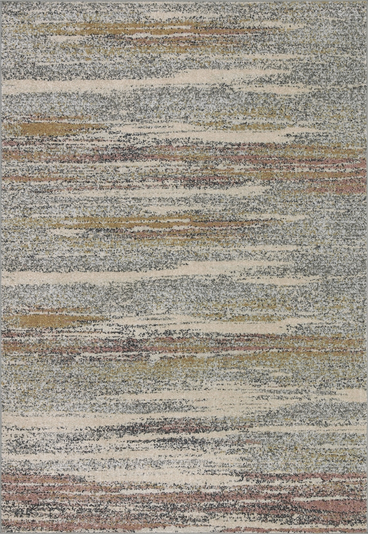 Crossrose Gray 7'10 x 10' Rug - Thumbnail - Image 1