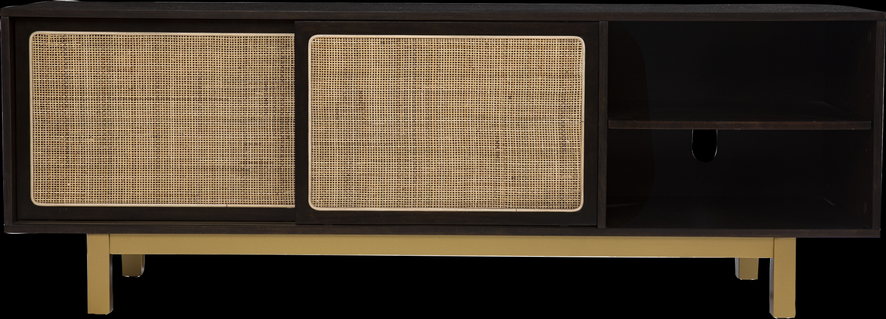 Crosstimbers Brown 63 in. Console - Thumbnail - Image 2