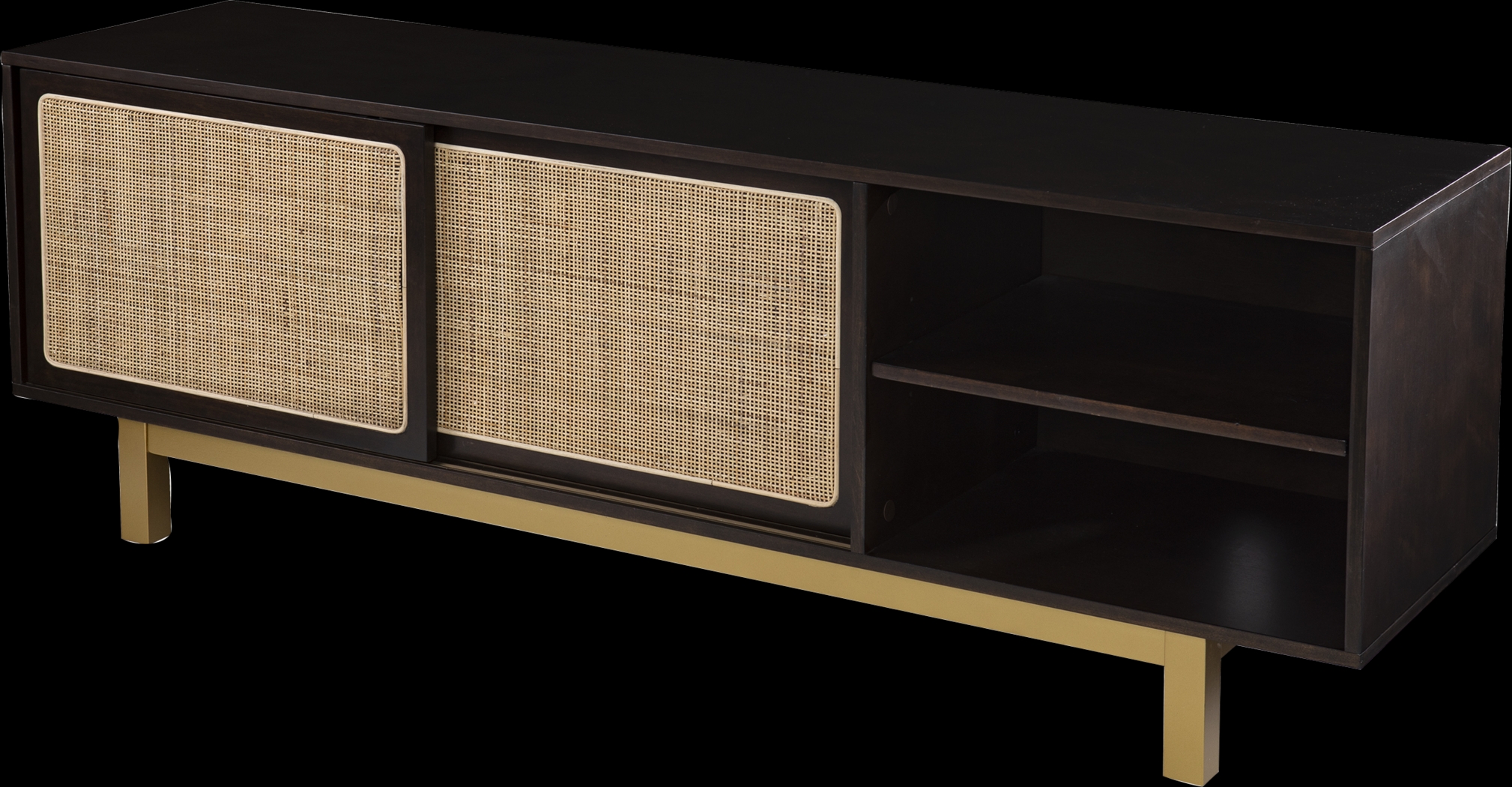 Crosstimbers Brown 63 in. Console - Thumbnail - Image 1