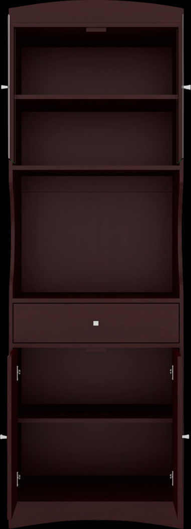 Crosswind Brown China Cabinet - Thumbnail - Image 2